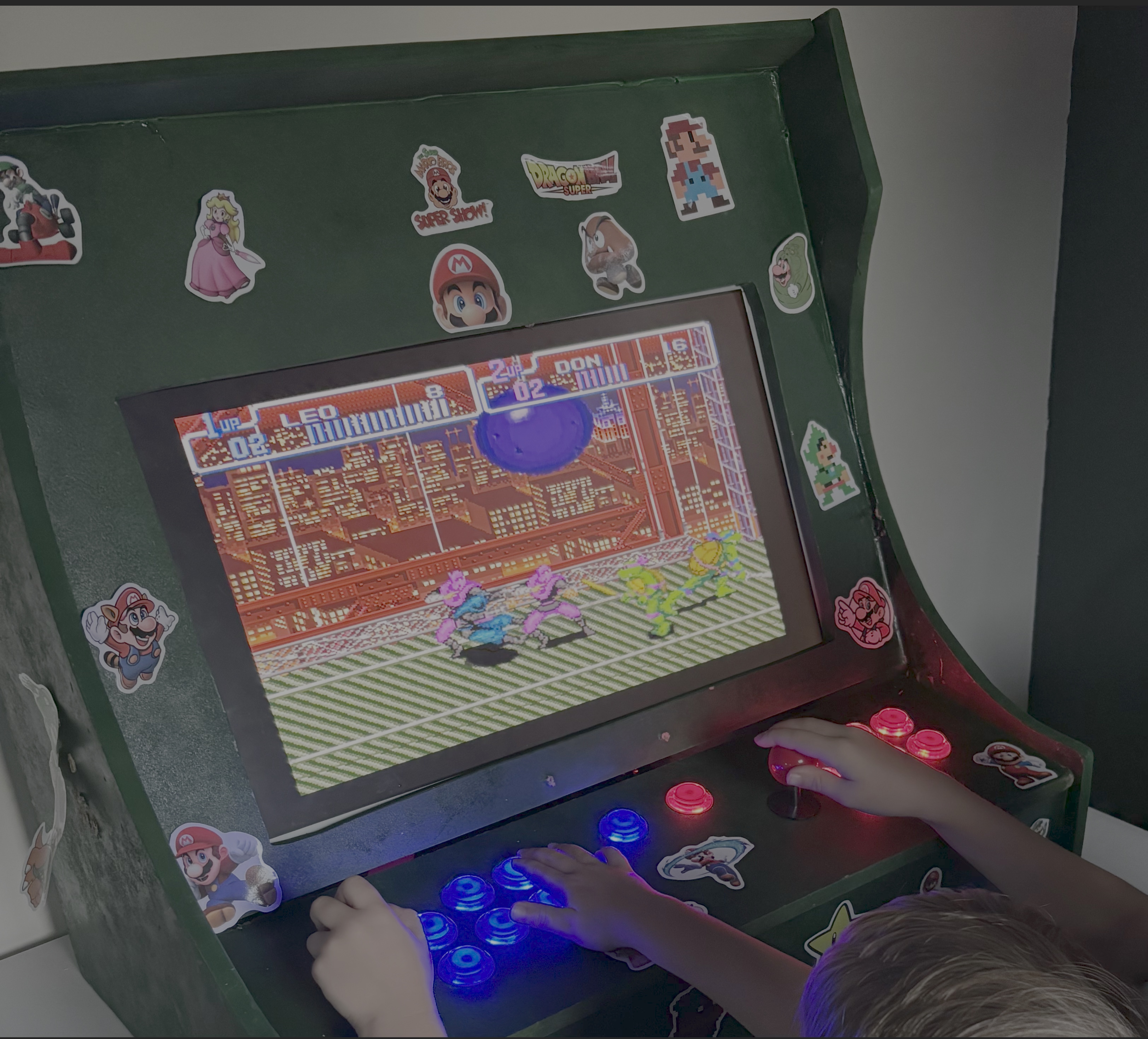The old arcade box
